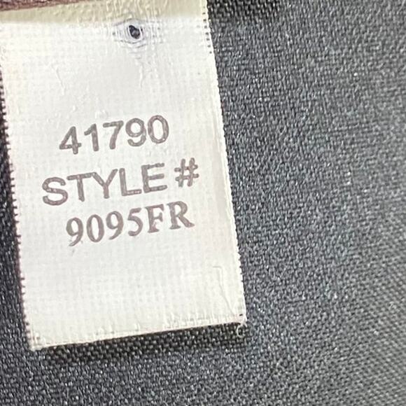 Vintage Y2k Camille La Vie Gown Beaded Strapless Satin Sweetheart Black Beige 10 - Picture 10 of 12